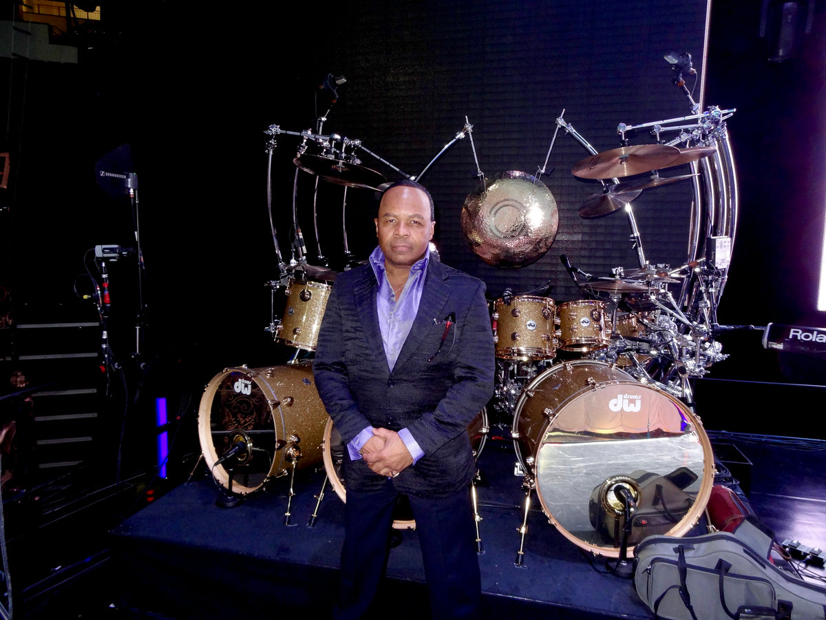 Jonathan Moffett USED and SIGNED Immortal Tour Drum Kit Collectible