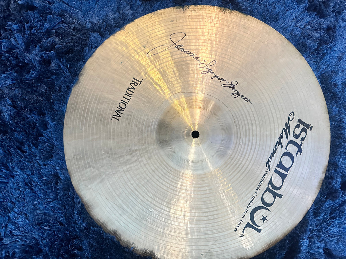 Signed &amp; Used Cymbal by Jonathan Moffett Collectible