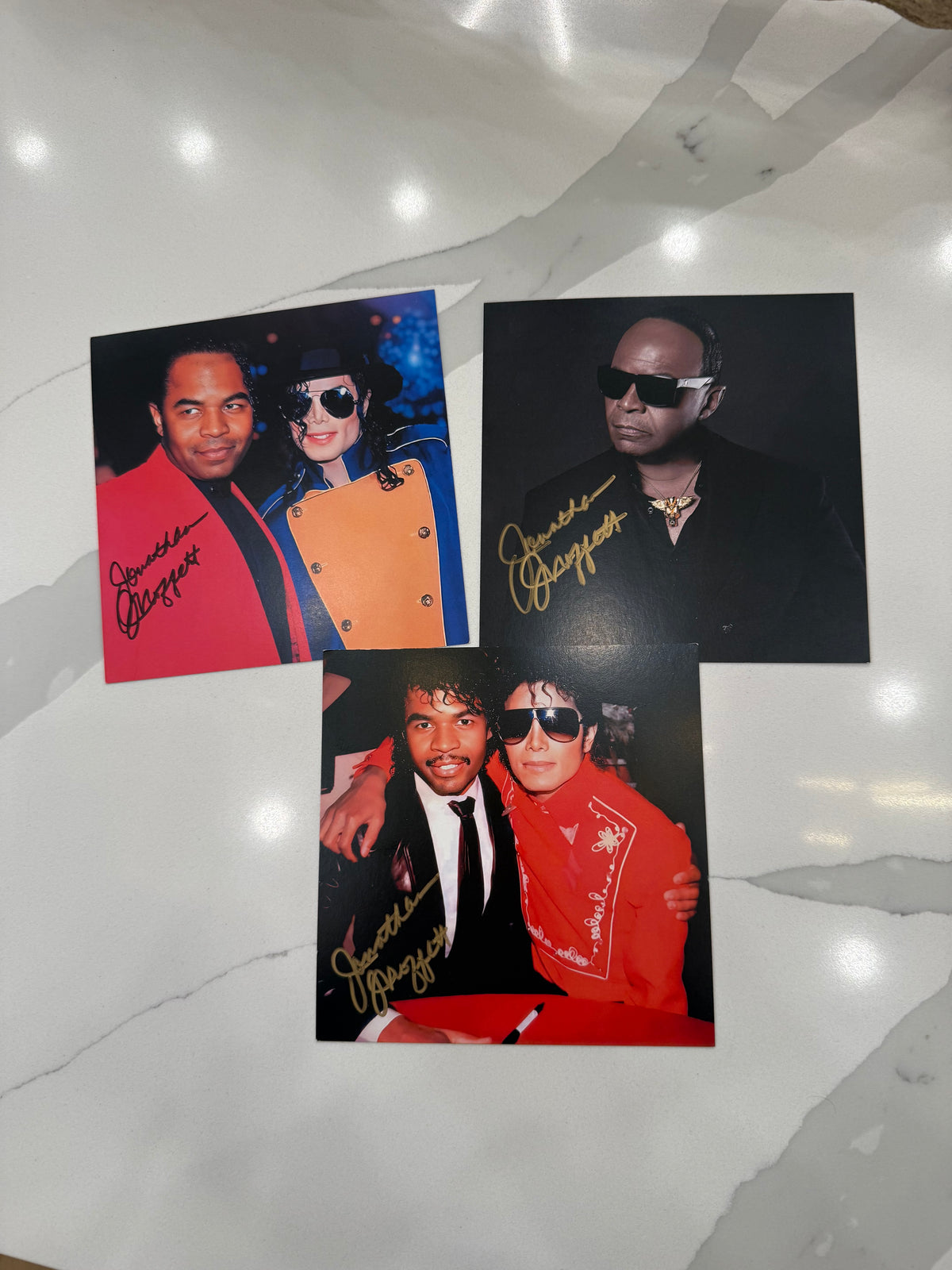 Hand Signed 6x6 Photo Card (signed in sharpie by Jonathan Moffett) Collectible