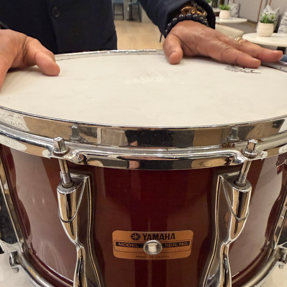 Jonathan Moffett Madonna “Live to Tell” Recording Snare Collectible