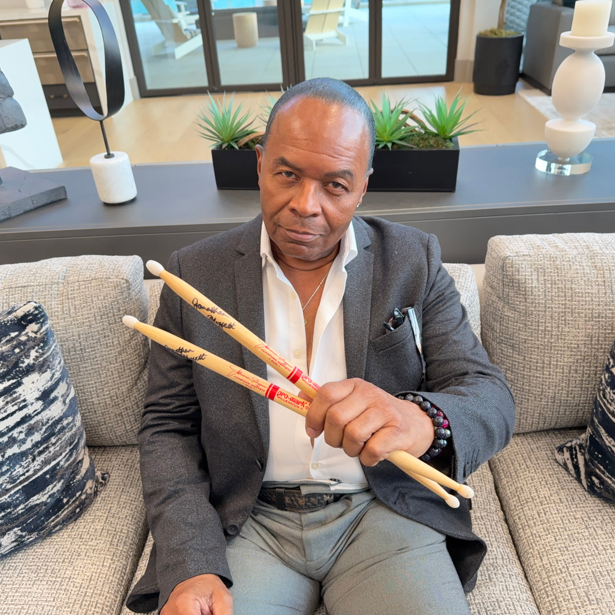 Jonathan Moffett &quot;This Is It&quot; Drum Single Stick Collectible