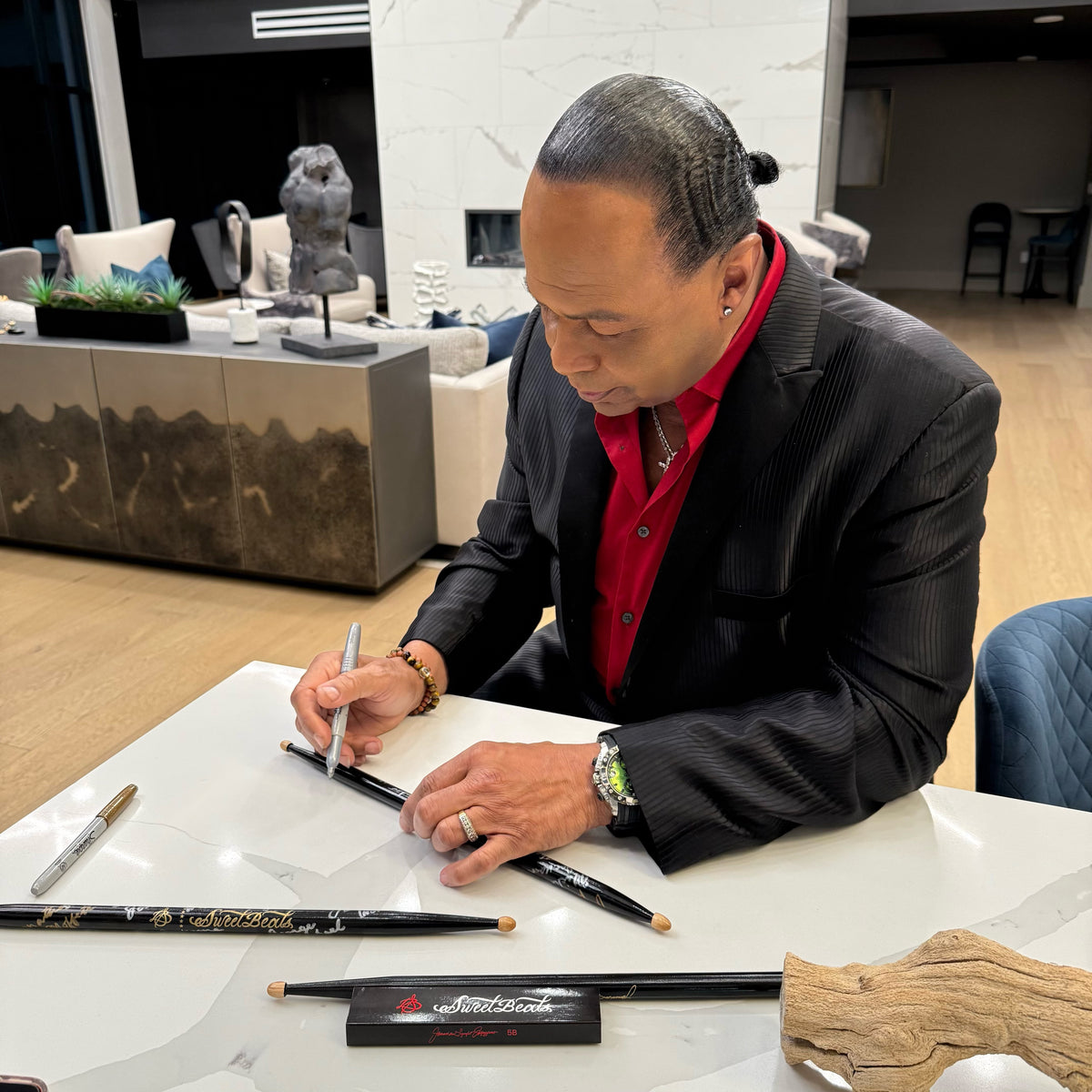 Signed Jonathan Sugarfoot Moffett SweetBeats™ Collector’s Stick (Artist Names Edition)