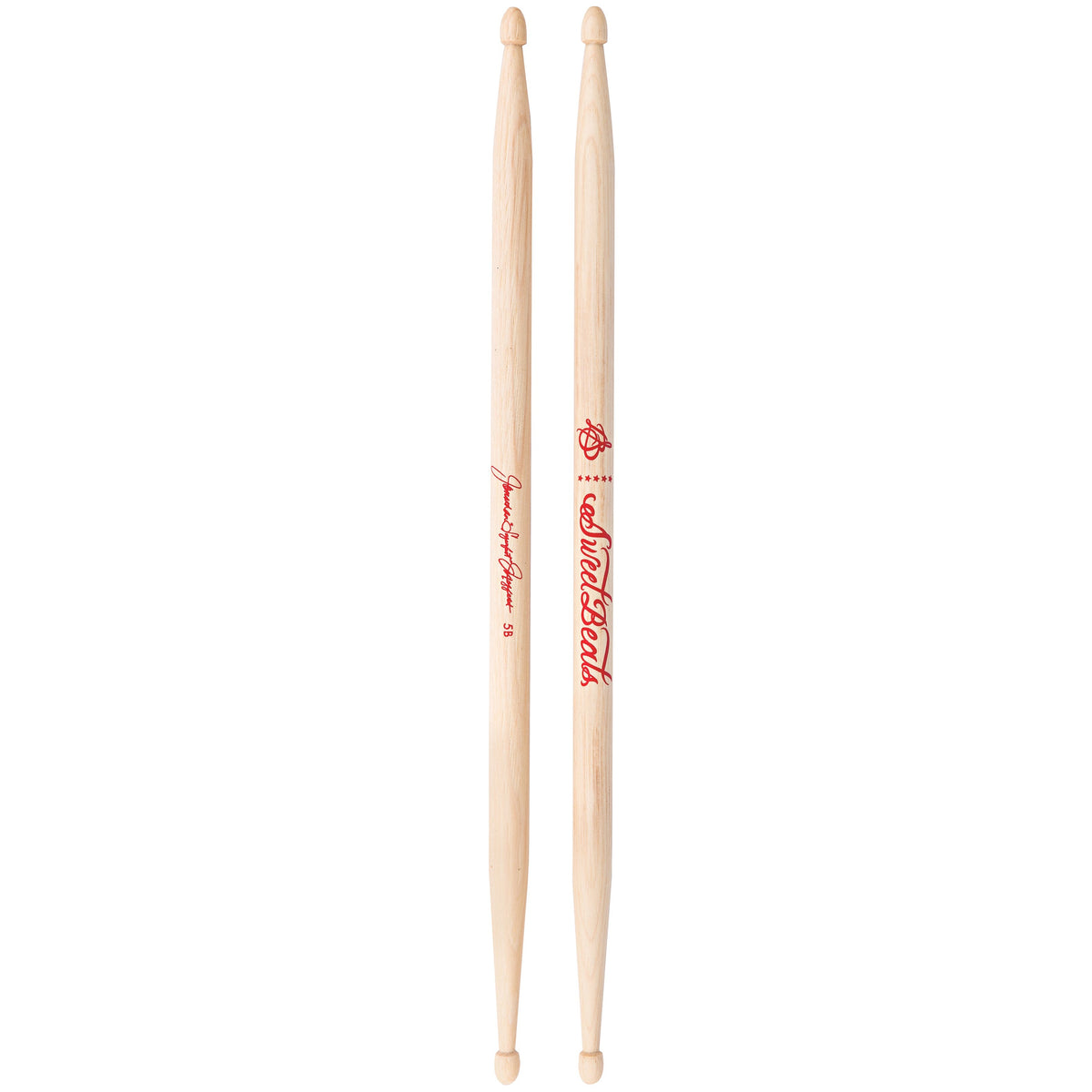 SweetBeats Drum Sticks - Sweet Hickory | Wood Tips